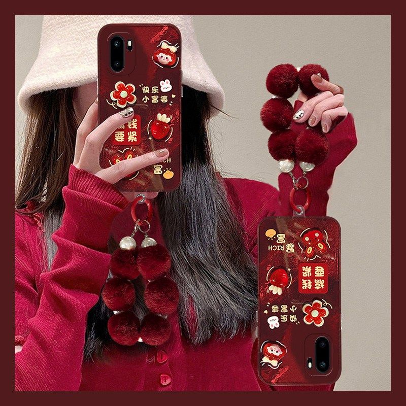 手机壳硅胶2026马年搞钱要紧女孩