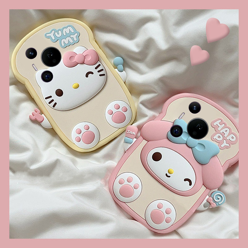 手机壳卡通三丽欧棒棒糖KT猫凯蒂猫美乐蒂