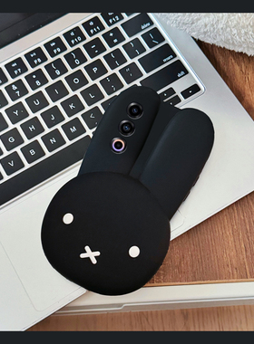 适用魅族21pro手机壳21卡通20pro黑色20米菲兔18s立体18x可爱18趣味17呆萌note16pro小兔noto16硅胶meizu软壳