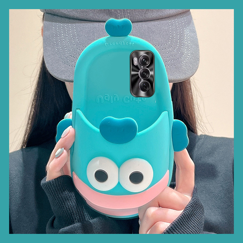 手机壳硅胶卡通丑萌立体香肠嘴小丑鱼拖鞋