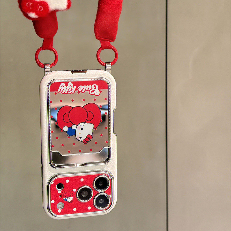 波点蝴蝶结kt猫卡包适用华为荣耀x60i手机壳x50i+卡通x50镜面play9tpro红色8tpor凯蒂猫插卡十honor女huawei,3C数码配件,手机保护套/壳,淘宝优惠券,粉丝福利购,淘宝优惠卷