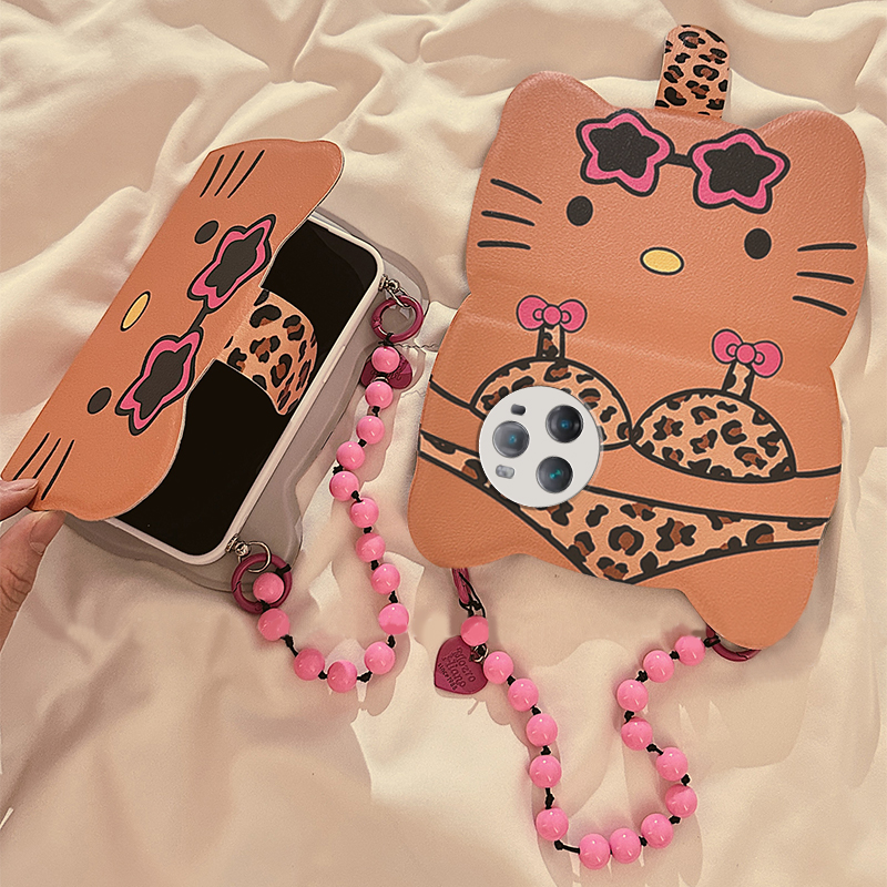 手机壳手提包覆盖皮套豹纹泳衣凯蒂猫带手链