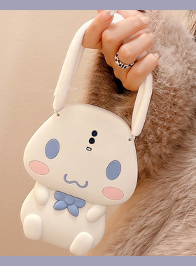 适用oppok1手机壳r15x卡通r17pro白色r15玉桂狗r11s立体r11耳朵r9s可爱r9plus趣味k1呆萌oppo硅胶por软壳女生