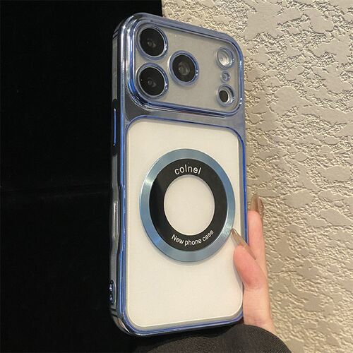 蓝色磁吸圈适用vivoiqooz11x手机壳iqooz10lite简约z7i纯色z6pro高级感u5x电镀t3ultra新款t4x硅胶vivo女iq00