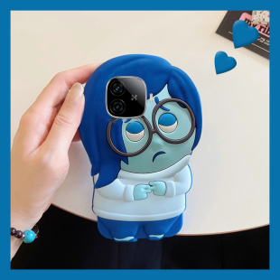 适用vivoiqooz9turbo 手机壳iqooz9x头脑z8特工队z7i忧忧z6立体z5卡通z3动漫z1克莱因蓝u3x趣味iqoo十vivo女