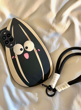 适用华为nova13手机壳novo13ultra活力版12pro可爱11se立体10z瓜子9带8挂绳7i挂链6se卡通5趣味4搞怪硅胶软壳