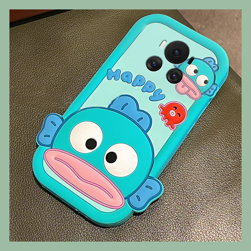 手机壳硅胶搞怪丑萌章鱼小丑鱼