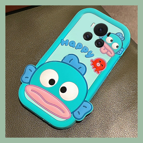 手机壳硅胶搞怪丑萌章鱼小丑鱼