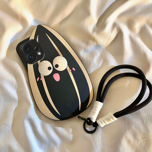 适用vivos30手机壳vivos30promini可爱vivo立体vovo瓜子带挂绳挂链卡通趣味搞怪硅胶软壳手机套网红新款女生p