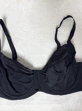 外贸欧美大码柔滑冰丝文胸内衣大罩杯有钢圈亲肤手感好无垫80F85F