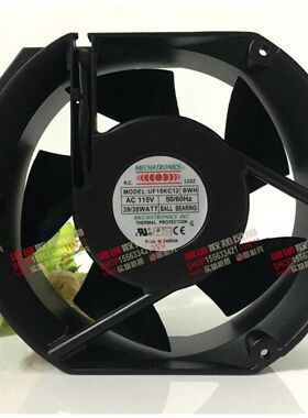全新原装正品 南韩 UF15KC12 BWH/BTH 115V 39/38W 17255散热风扇
