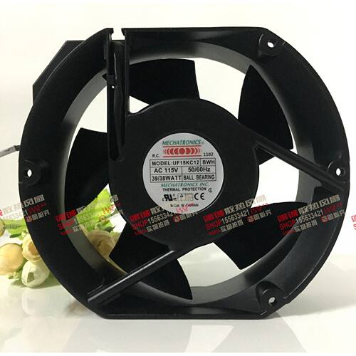 全新原装正品 南韩 UF15KC12 BWH/BTH 115V 39/38W 17255散热风扇