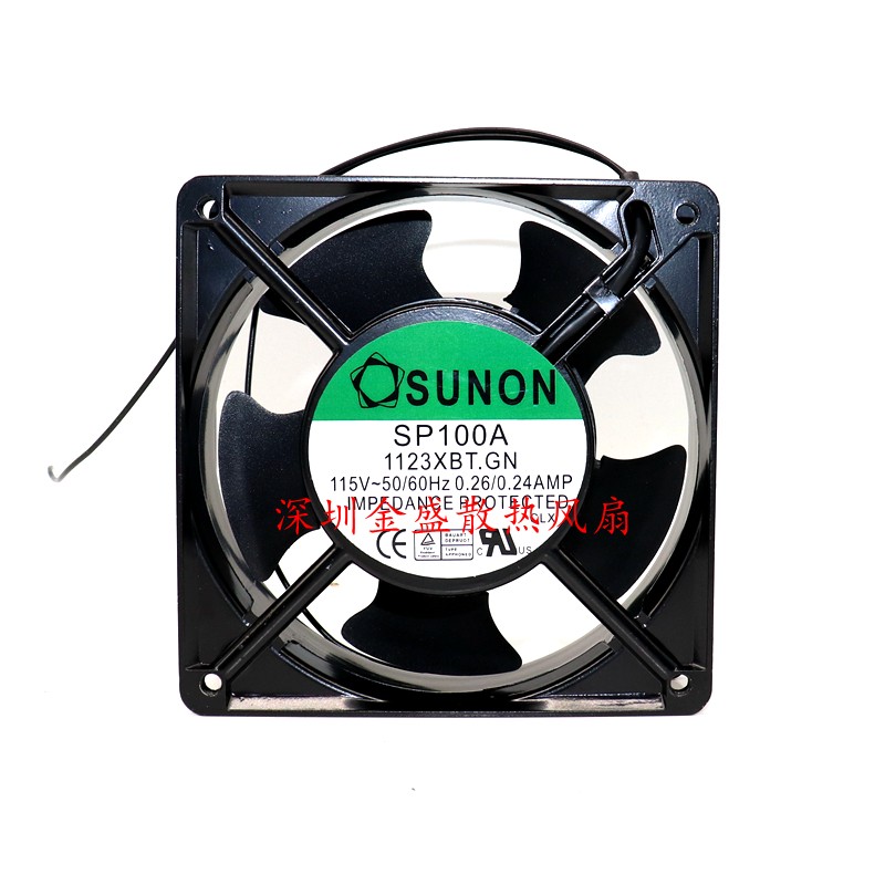 SUNON建准 SP100A-1123XBT.GN 12038 115V22/20W机柜交流散热风扇