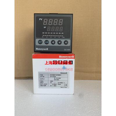 HONEYWELL温控表 DC1040CR-70100B-E 美国霍尼韦尔原装正品