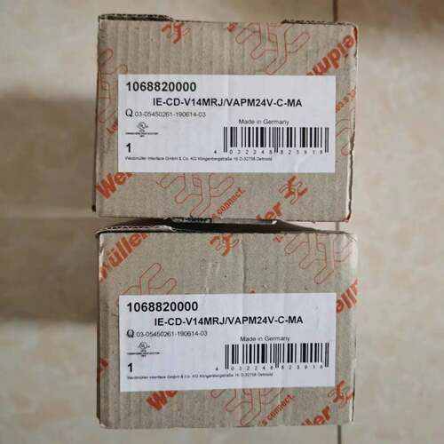 原装正品魏德米勒连接器1068820000 IE-CD-V14MRJ/VAPM24V-C-MA