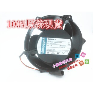全新德国/ebmpapst 17CM 24V 39W 1.625A ABB变频器风扇 DV6224 R