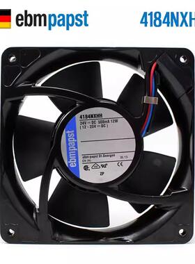 原装德国进口ebmpapst 4184NXH 4184NXHH 1203824V变频器散热风扇