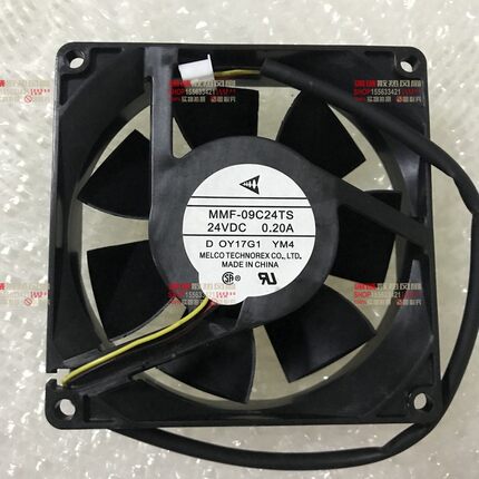 全新安川变频器风扇CA1322-H01 MMF-09C24TS-YM4 RM1 YN4 RM3 9CM