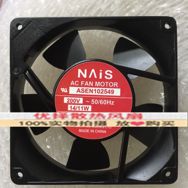 全新松下 ASEN102549 12025 200V 14/11W ASEN10214 机柜散热风扇