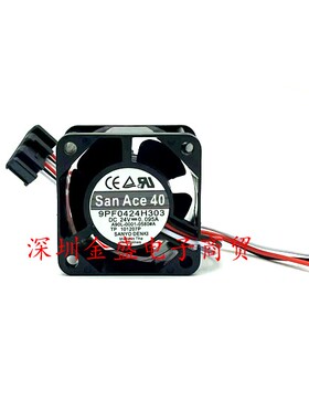 9PF0424H303 24V 原装三洋 A90L-0001-0580#A 发那科伺服专用风扇