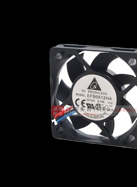 全新台达EFB0512HA/MA/LA/HHA 5010 12V 0524变频器测速散热风扇