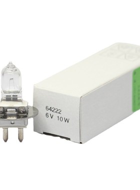 欧司朗 64222 6V10W Zeiss 10SL蔡司裂隙灯灯泡 3801-20-7030