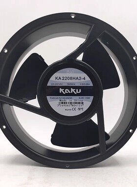 KAKU卡固 KA2208HA2-4 AC220V 0.3A/0.26A滚珠轴承耐高温轴流风机