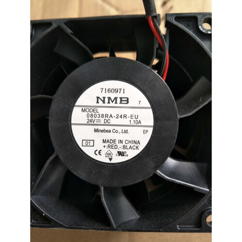原装NMB 08038RA-24P/24Q/24R-FA/GA/GU/EU/FB 24V变频器散热风扇