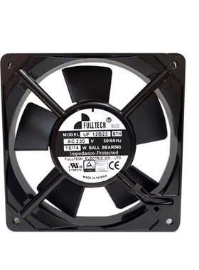 全新FULLTECH/福佑 UF-12B23BTH/BWH AC 230V 16/14W散热风扇