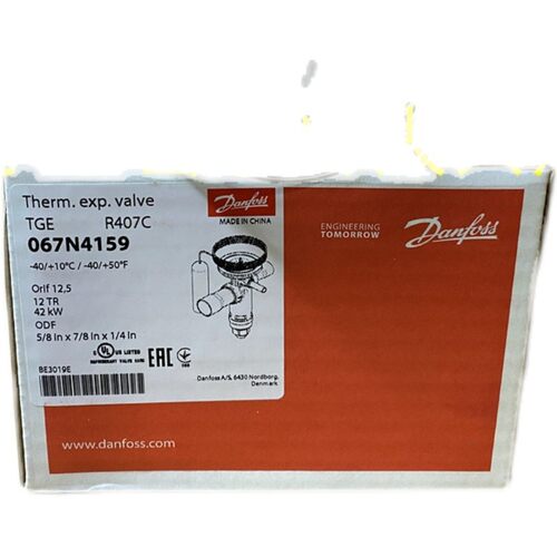 Danfoss丹佛斯R134a膨胀阀TGEN3.5/4.5/TGE7/8/10/12/17/20/25TR