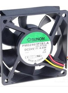 SUNON PMD2407PTV1/PTB1/PKB1/PTV2-A 24V风扇PF70202B1-Q01U-AA9