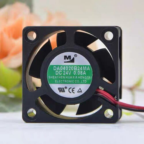 全新 DA04020B24MA/HA 24V 0.08A/0.12A 4020 4CM 变频器散热风扇
