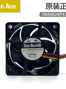 Sanyo 三洋 9RA0624P4J001 直流风扇 24V 0.18A 4.32w 7700r/min