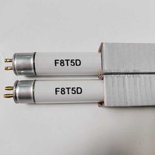 F8T5D直管荧光灯管T5/8W瓦电梯照明灯管白光三基色老式日光灯管