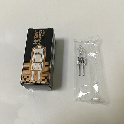 HYBEC 12V20W G4横丝/竖丝生化仪灯泡用于美谱达1800光度计钨灯
