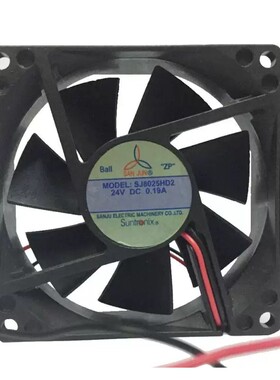三巨SJ8025HD2/HD1 24V 80*80*25MM 8CM双滚珠散热风机