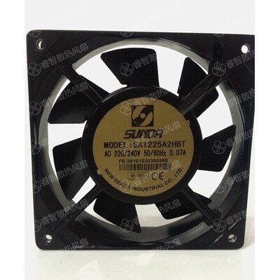 原装台湾SUNDA 轴流风扇 SA1225A2HBT 220V 0.07A 金属七叶风扇