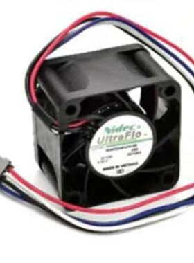 Nidec UltraFlo W40S24BUA5-08 J33 24V 0.25A 4线 打印机 风扇