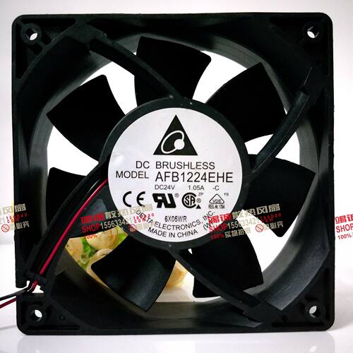 全新原装台达 12038 AFB1224EHE/SHE 24V 1.05A 0.75A变频器风扇