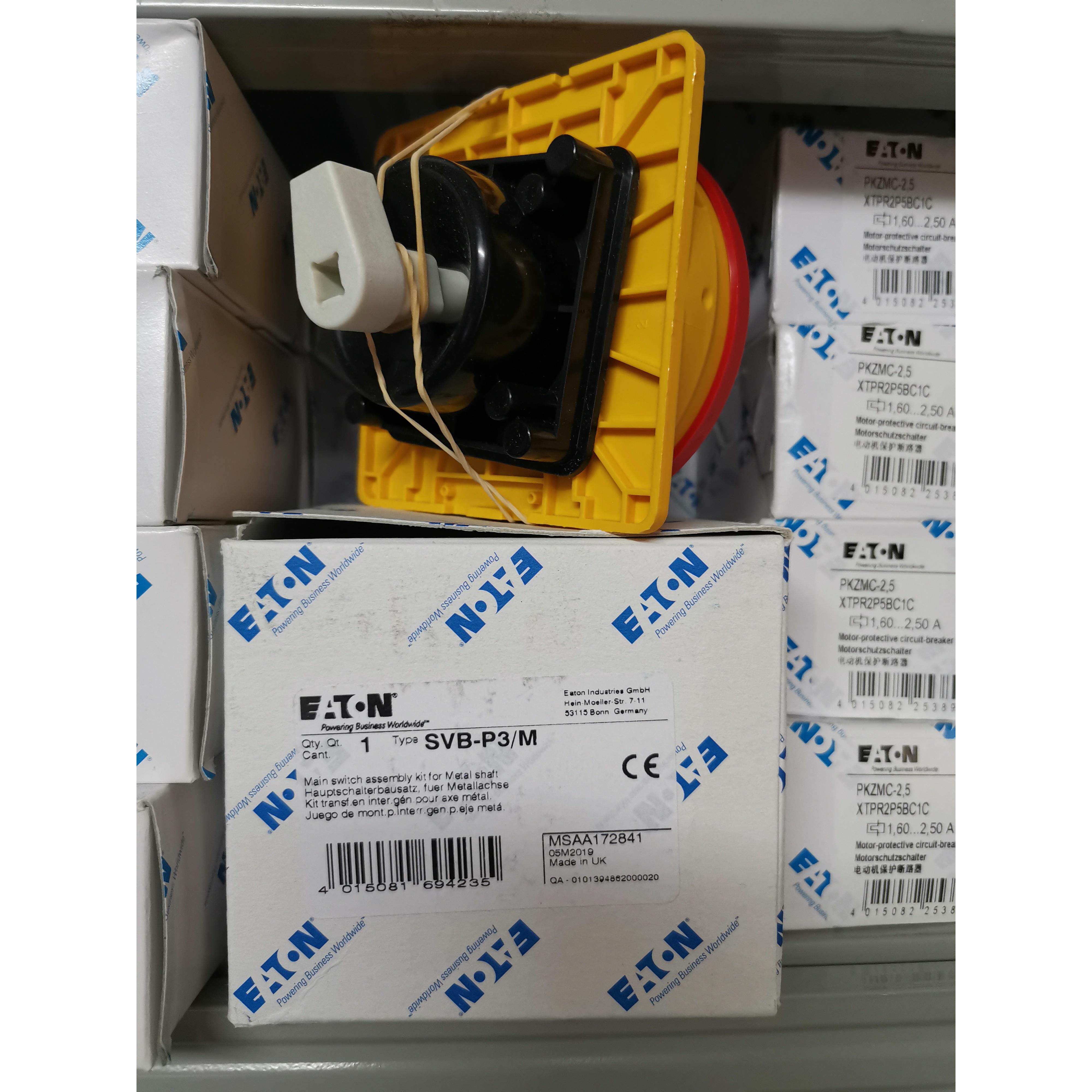 EATON MOELLER穆勒负荷开关挂锁手柄SVB-P3/M正品现货