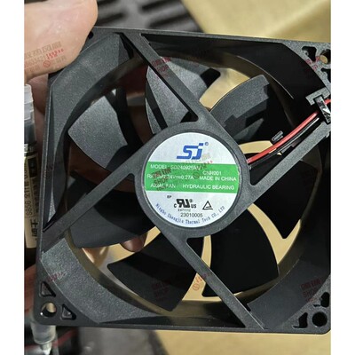 全新SJ SD240925BU/RU 24V 0.24A 0.27A 9025 2线变频器散热风扇