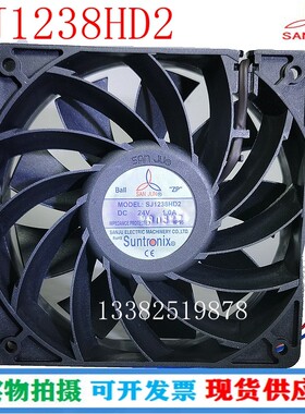 全新SJ1238HD2 SANJU三巨 12038/DC24V 1.0A变频器滚珠散热风机扇