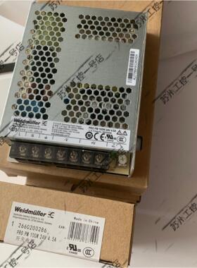 魏德米勒开关电源PRO PM 100W 24V 4.5A 2660200286 直流24VDC