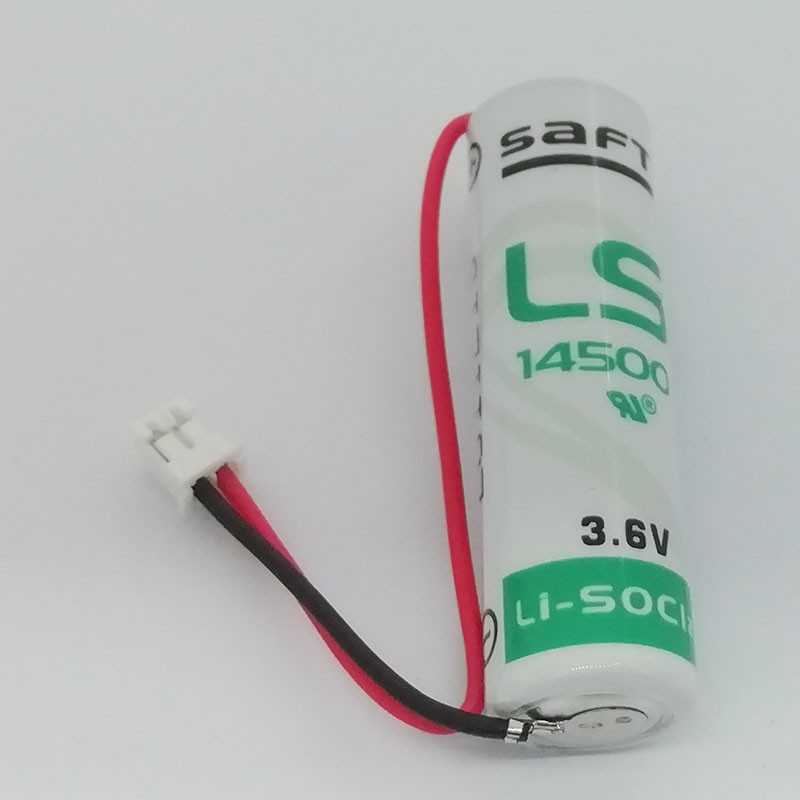 原装正SAFT帅福特LS14500 3.6V 带插头 5号AA PLC锂电池