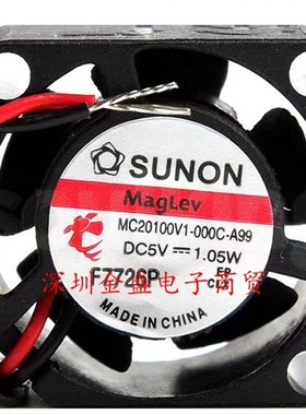 MF20100V1-1000C-A99 MC20100V1 SUNON建准2010 5V 12V 24V静音机