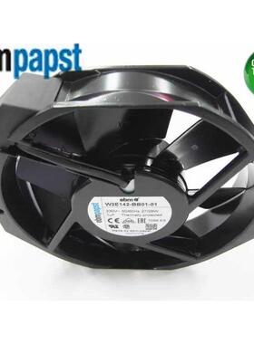 原装全新德国ebmpapst W2E142-BB01-01 7056ES耐高温轴流风机230V