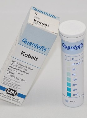 MN德国进口91303钴测试条0-1000mg/l 废水钴快速检测试纸 钴试纸