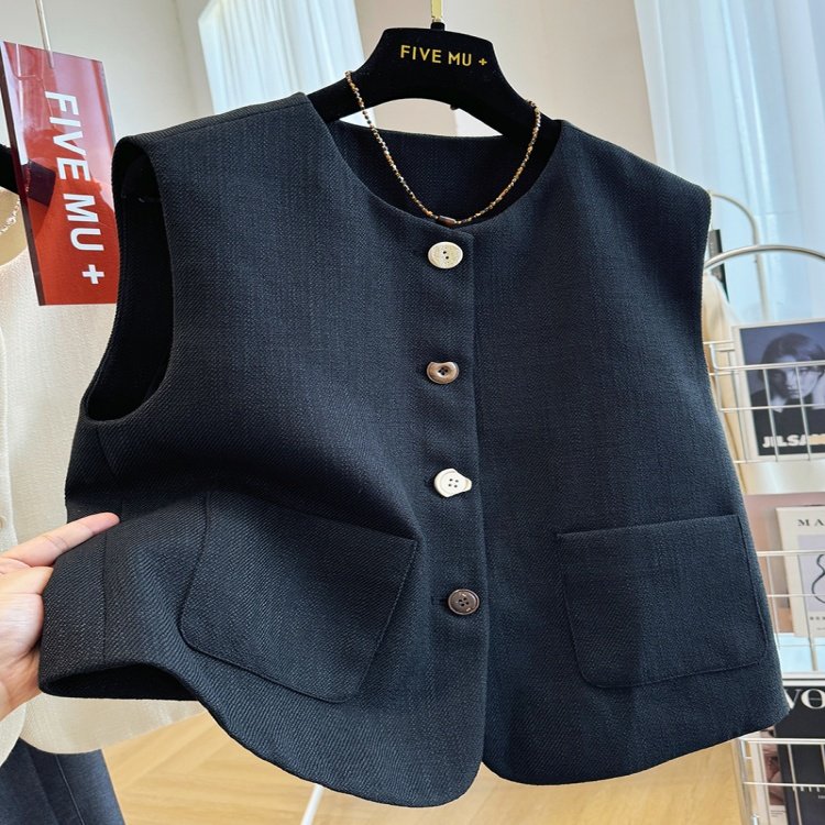 品牌专柜背心初秋新款