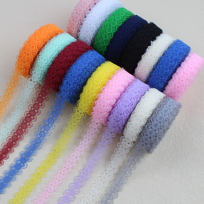 9米蕾丝边饰面料缝制非洲网状