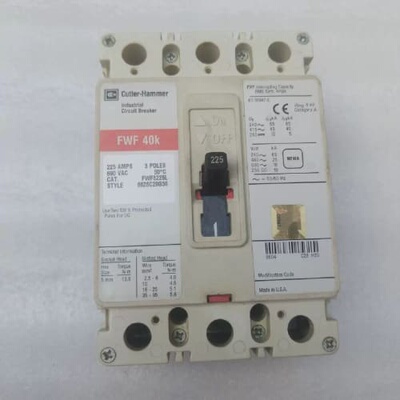 议价Cutler Hammer Industrial Circuit Breaker FWF 40K 225AMP